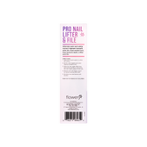 Back view of Pro Nail Lifter & Cleaner in Box Packaging with Directions